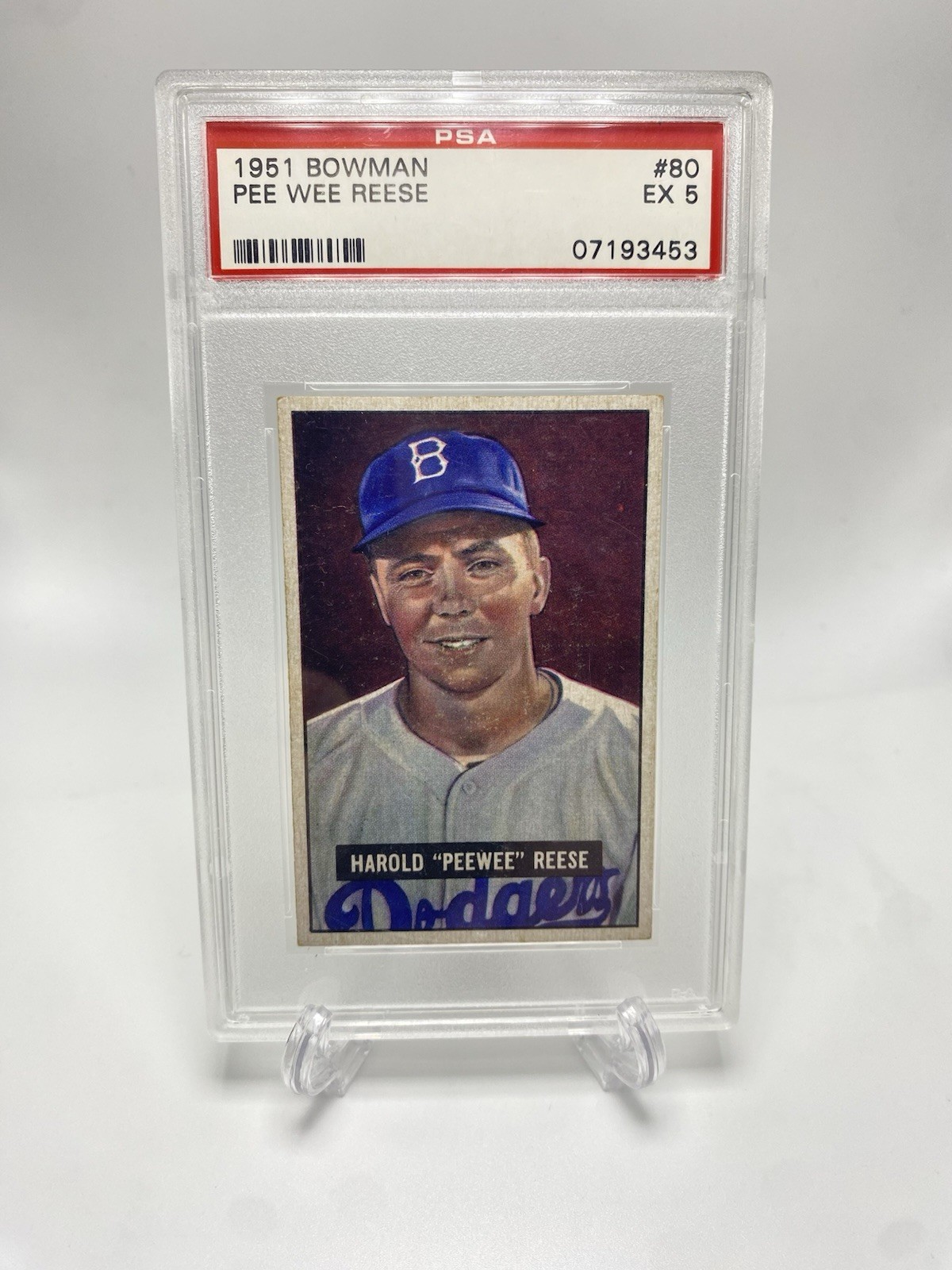 1951 Bowman - Pee Wee Reese #80 PSA 5
