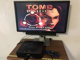 Tomb Raider Sega Saturn 1996 Eidos Action Adventure Official Disc Only Works