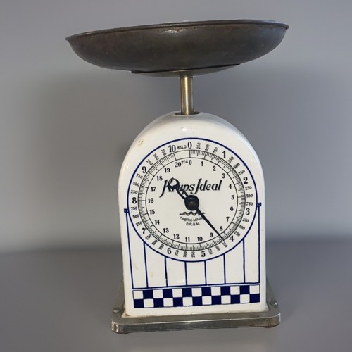 Vntg 1930’s Scale Krups Ideal Scale Ceramic metal Germany D.R.G.M. 10 kilo Rare!