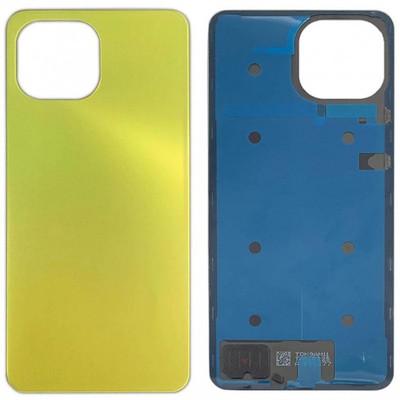 BATTERY COVER FOR XIAOMI MI 11 LITE / 5G / NE CITRIC YELLOW GLASS BACK
