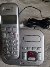 Silver B.T.  Home Phone With Answering Machine. Model Studio 4500 Plus