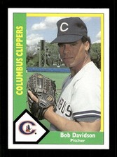 1990 CMC Columbus Clippers Bob Davidson Bob Davidson BXCP19