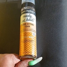 Aunt Jackie's Curls & Coils Extra Firm Braid Setting Foam 8.5 fl oz Biotin Honey