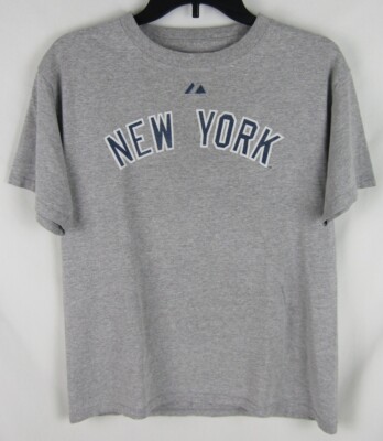 Majestic New York Yankees Derek Jeter Jersey T-Shirt-Youth Large