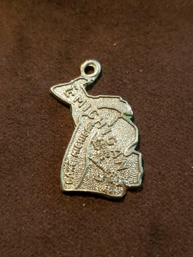 Dijes de pulsera de plata esterlina América EE. UU. 50 estados NOS de colección años 50 60  - Imagen 42 de 97