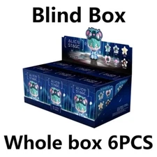 6PCS Blind Box Alien Stage Free Stage Series TILL Two-dimensional Model Doll US