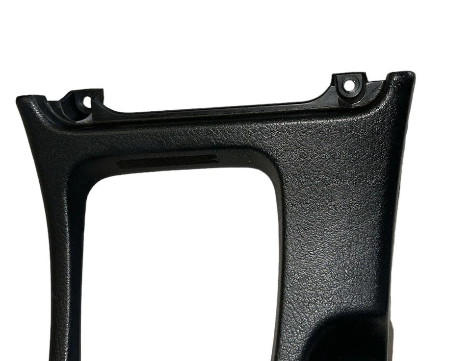 Bisel de ajuste de control central Nissan 300ZX 1990-1996 2+2 OEM. Negro. Descongelador. Foto 3 de 4