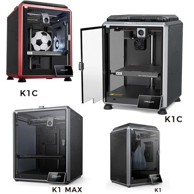 Creality 3D-Drucker K1/K1C/Bayern K1C/K1 Max High-Speed 600 mm/s mit KI-Kamera 