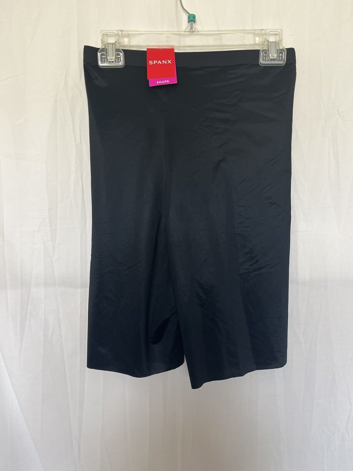 Spanx Thinstincts High-Waisted Mid-Thigh Short Black Size XL (10233R)