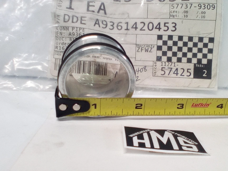 Tubo de conexión DETRIOT DIESEL A9361420453 - con juntas tóricas - (caliente) Foto 3 de 3