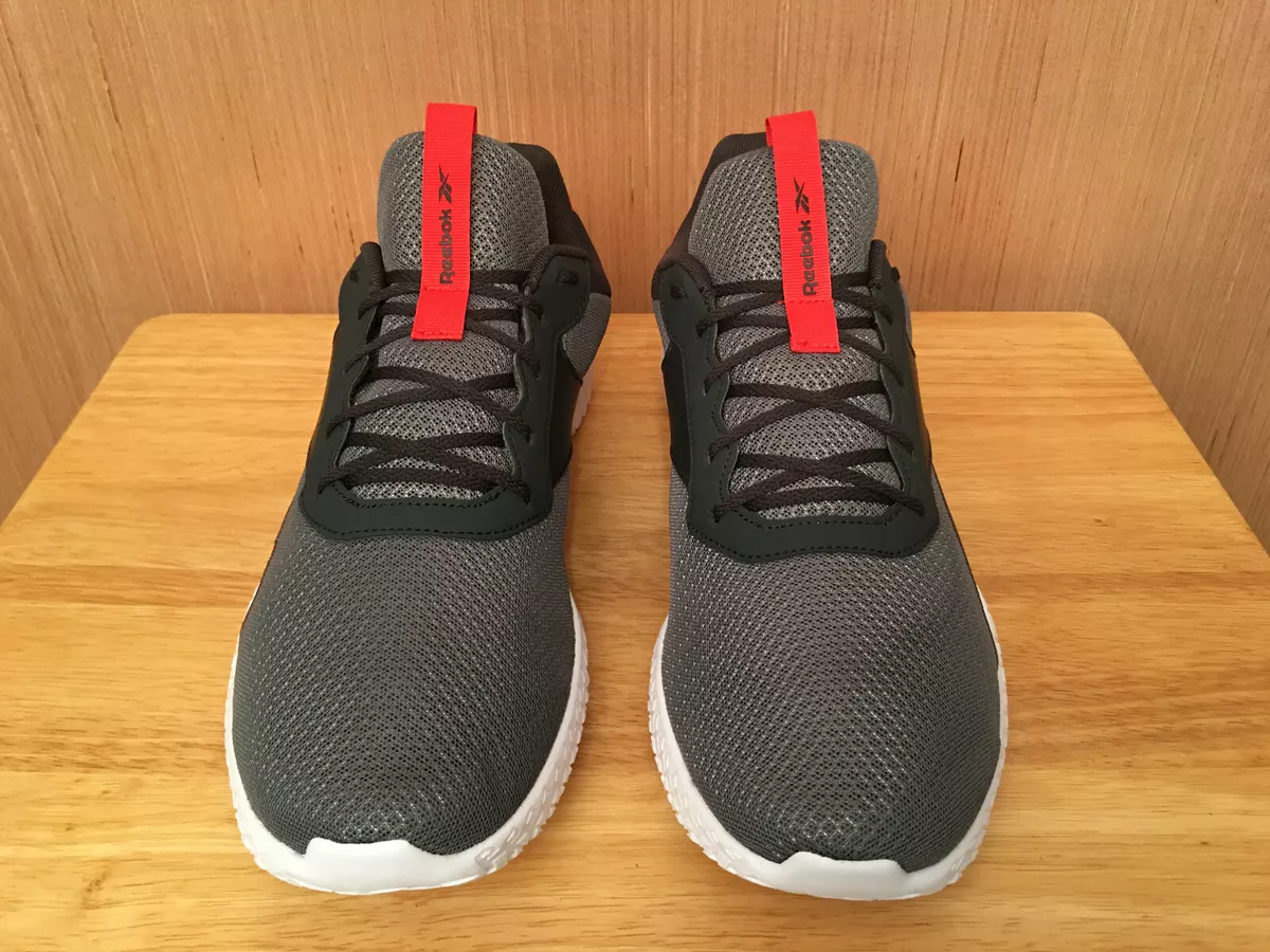 Reebok FU6607 Men s Black Gray Flexagon Training Shoes Sneakers