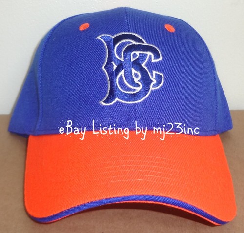 BROOKLYN CYCLONES BC BLUE ORANGE ADJUSTABLE HAT BASEBALL CAP NEW YORK METS MiLB