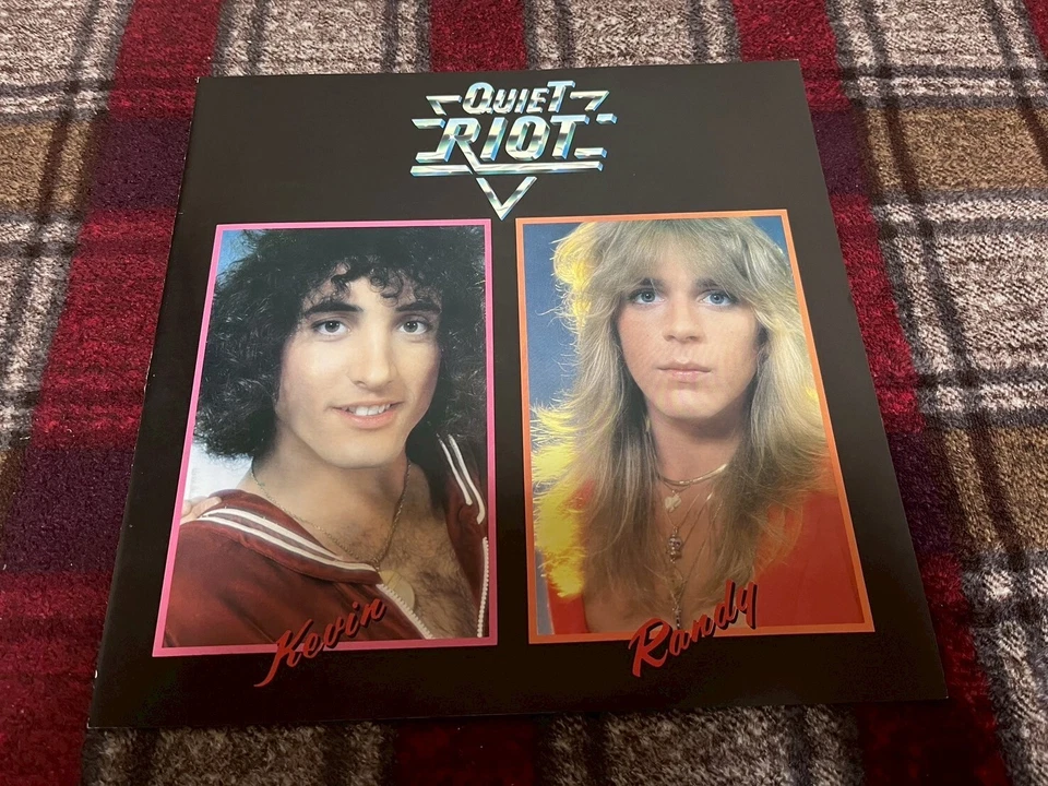 W/Promo Liner QUIET RIOT SAME CBS/SONY 25AP880 Japan OBI VINYL LP - Image 3 of 4