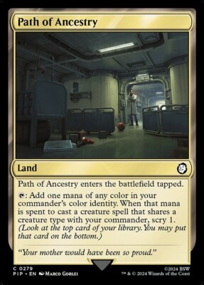 NM Path of Ancestry, MTG, Fallout, Magic the Gathering, 279