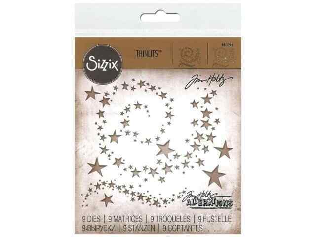 Sizzix Thinlits Tangled Twigs #663086 Retail $16.99 designer Tim Holtz
