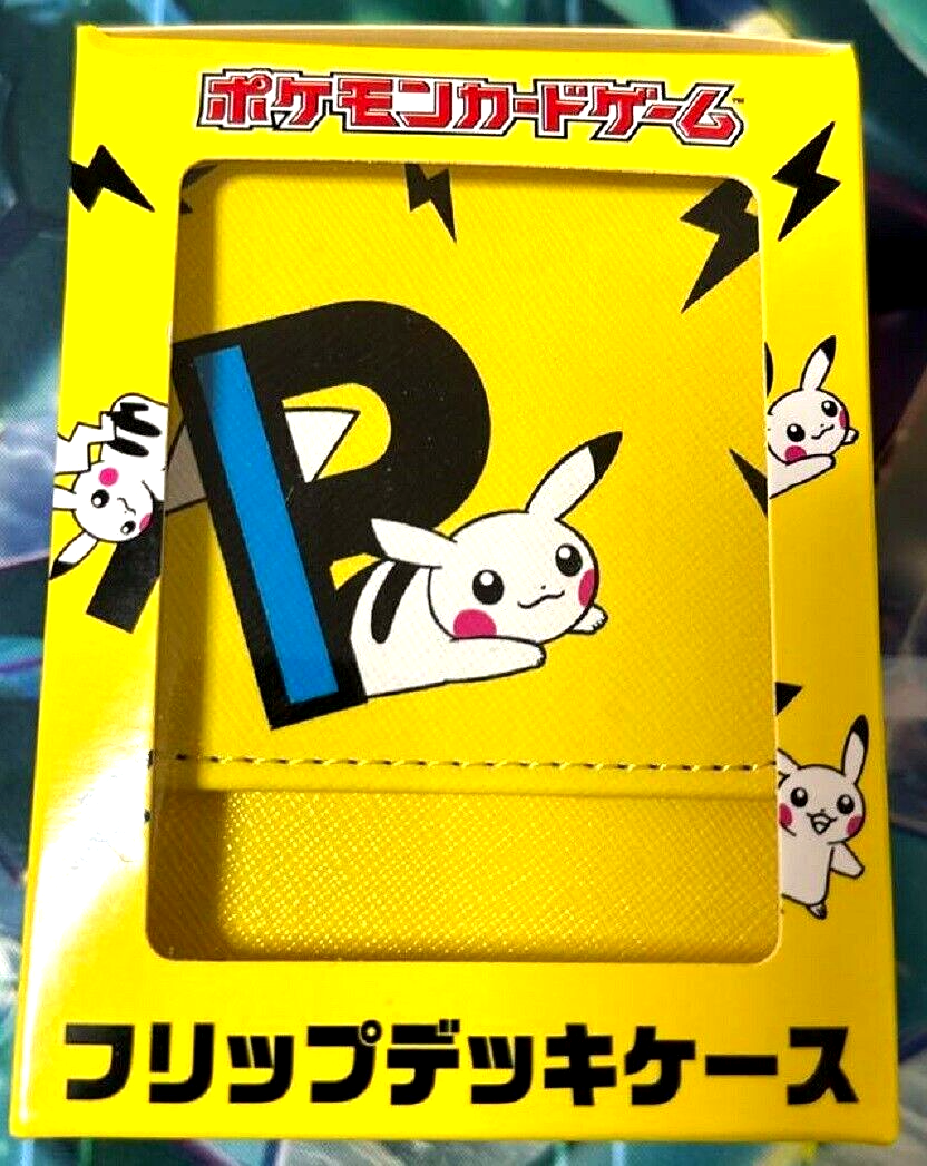 Pokemon Official Card Flip Deck Case PIKAPIKACHU YE Pikachu