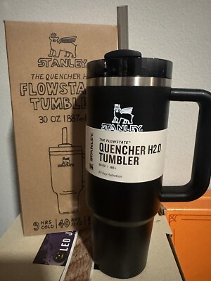 NAIJEL GRAPH X STANLEY QUENCHER H2.0 FLOWSTATE ~ 30 OZ TUMBLER BLACK     