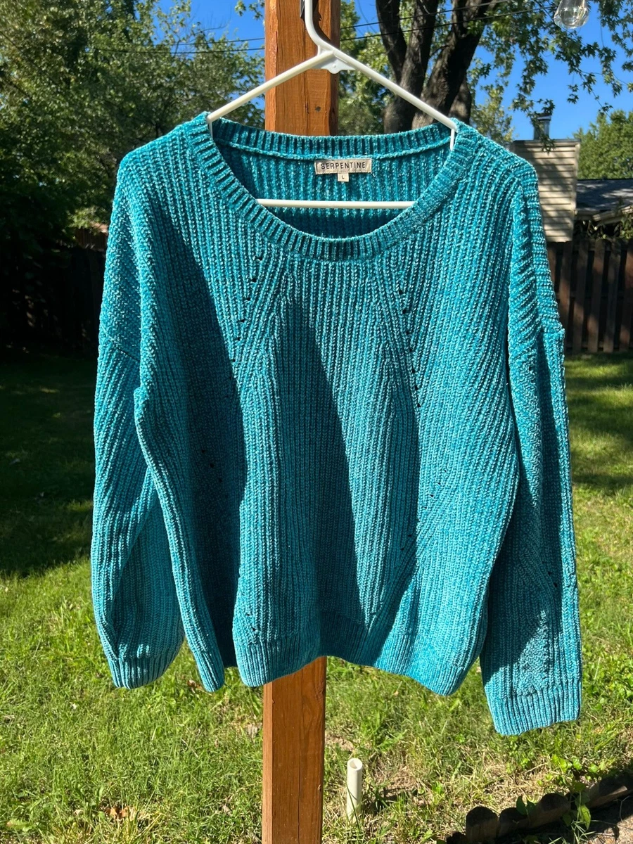 Chenille pullover deals