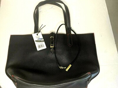 Tutilo Carry the Day Designer Handbag Feature Work Travel Computer Tote Black