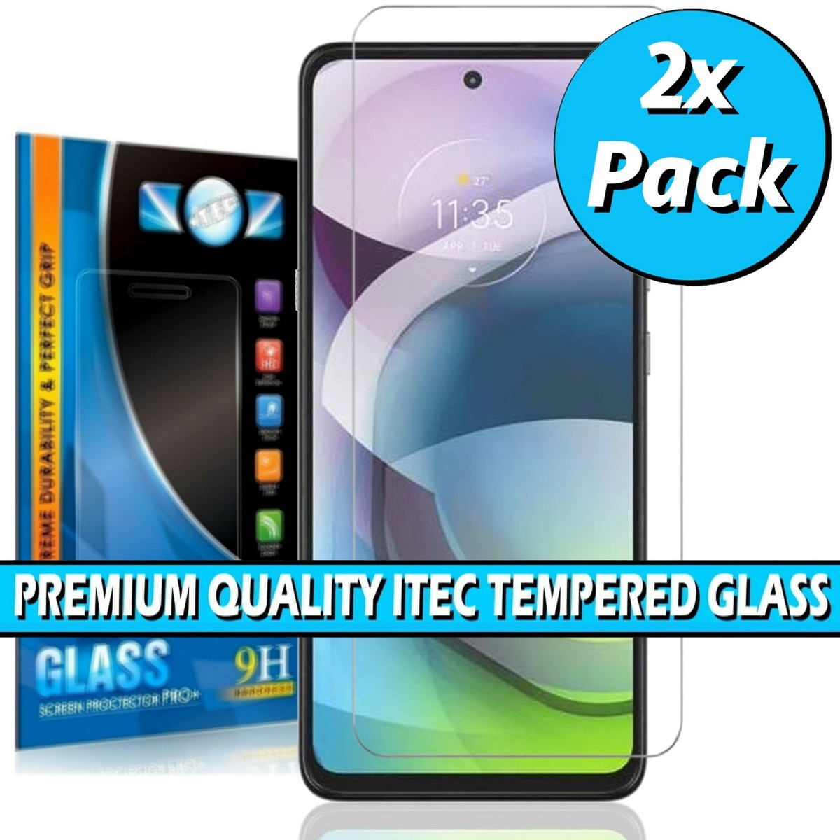 Protector De Pantalla BROTECT AirGlass Para Powkiddy X55 - Cristal Templado 9H, Antiarañazos, Antihuellas