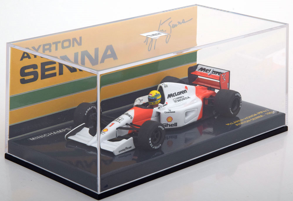 Minichamps McLaren Honda MP4/7 #1 1992 - Ayrton Senna 1/43 Scale