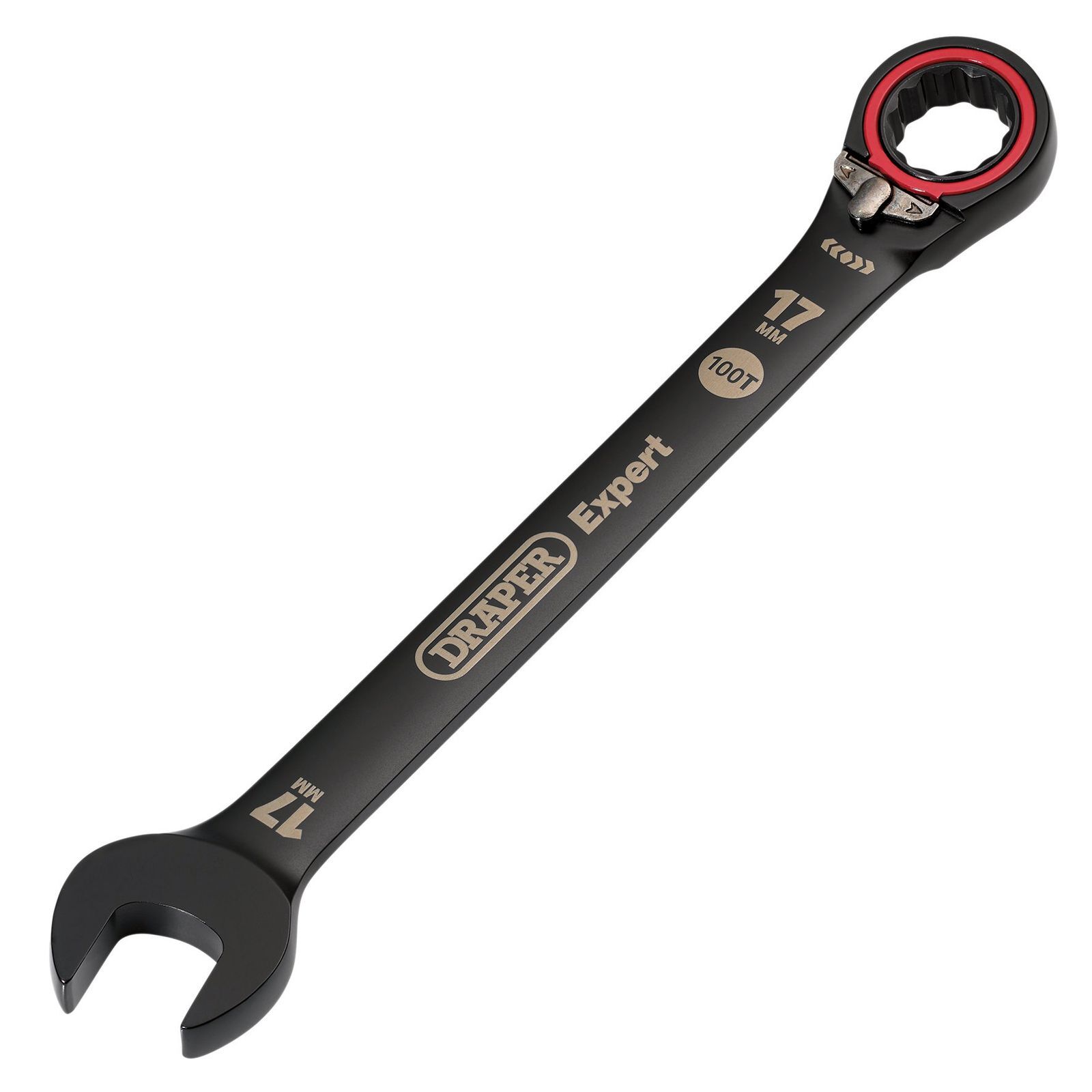 Draper 03907 Expert Expert HI-TORQ Metric Reversible Ratchet Combination Spanner - Image 2