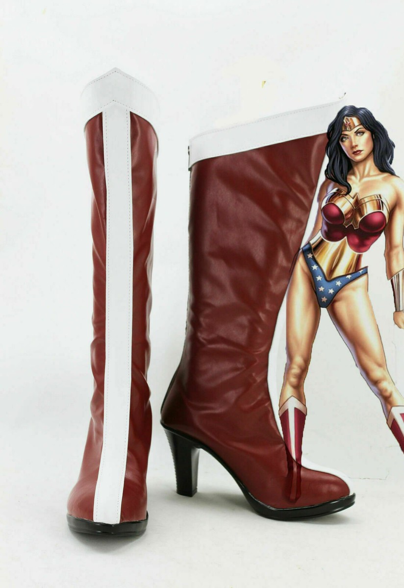 Justice League Wonder Woman Diana Prince cosplay shoes boots