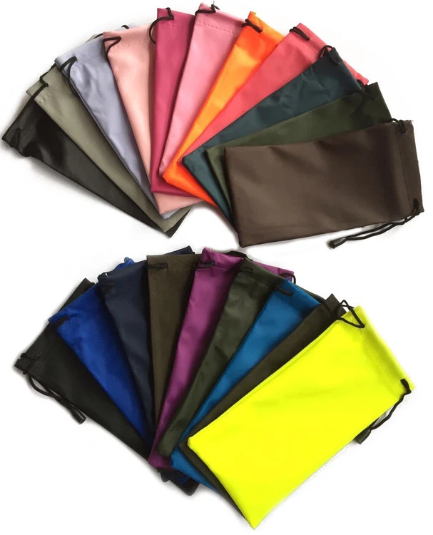 Eyewear Pouch Soft Drawstring Case Carry Bag For Sunglasses Spectacles Phone D1