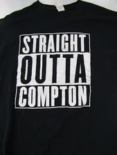 Straight Outta COMPTON Crewneck Short sleeve Tee Men's XL 
