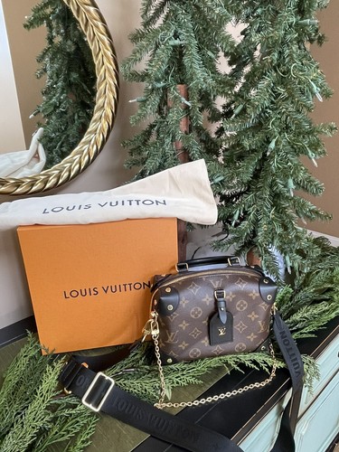 Louis Vuitton Petite Malle Souple Monogram Trunck Pink