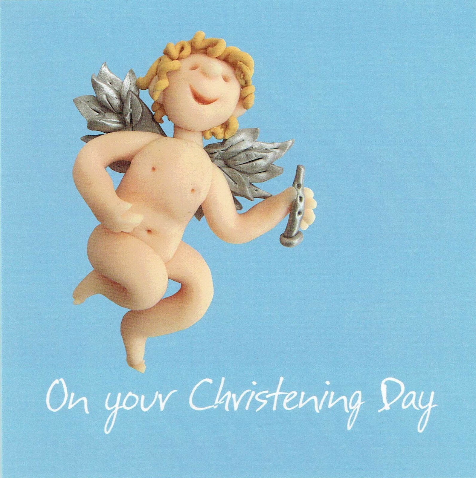 CHRISTENING DAY CARD - Congratulations Card - One Lump or Two Collection