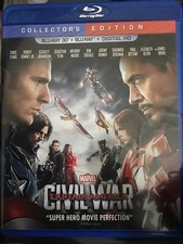 Captain America: Civil War , Marvel (3D/Blu-ray Disc, 2016), 3D Movie + Digital
