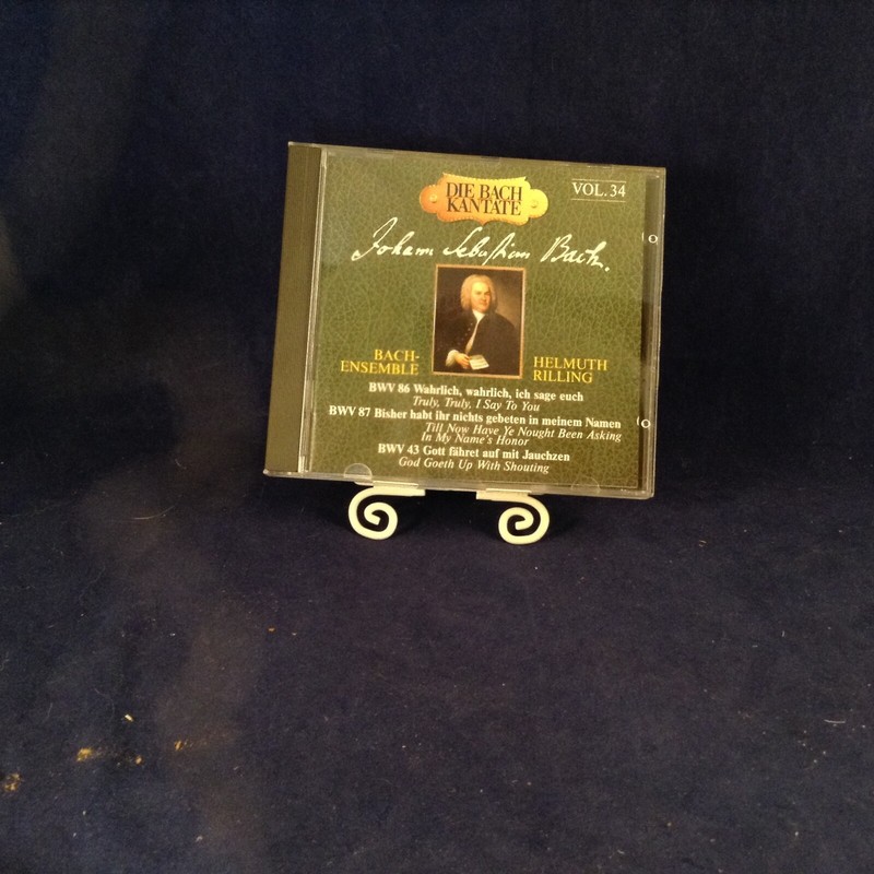 Johan Sebastian Bach Vol 34--CD Like New