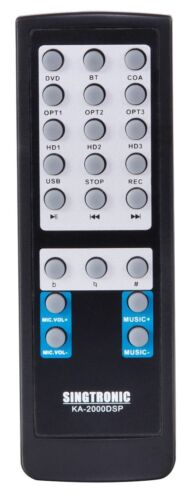 Amplificador de mezcla karaoke 3000W construido arco HDMI, óptico, Bluetooth, grabación USB - Imagen 9 de 9
