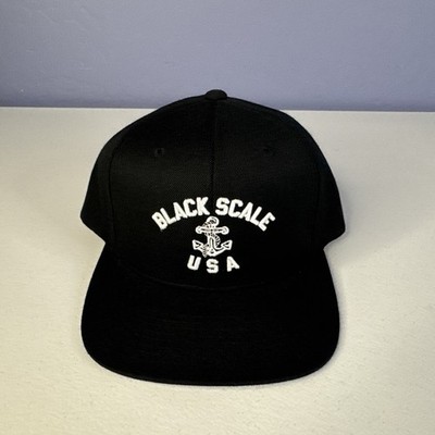 Black Scale BLVCK SCVLE SnapBack Hat Cap One Size Men s Adult