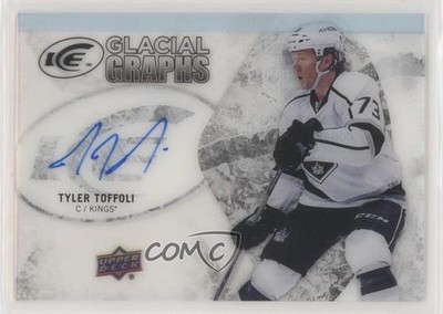2016-17 Upper Deck Ice Glacial Graphs Tyler Toffoli #GG-TT Auto 01iw