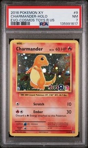 Charmander 009/108 XY Evolutions Toys R Us Promo Holo