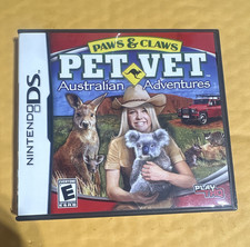 THQ Paws & Claws: Pet Vet Australian Adventures (Nintendo DS, NTSC-U/C) E Manual