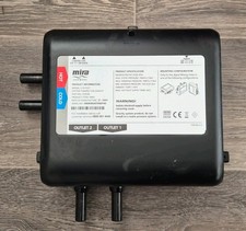 Mira Platinum Duel Outlet Digital Shower Processor - Low Pressure Shower Head