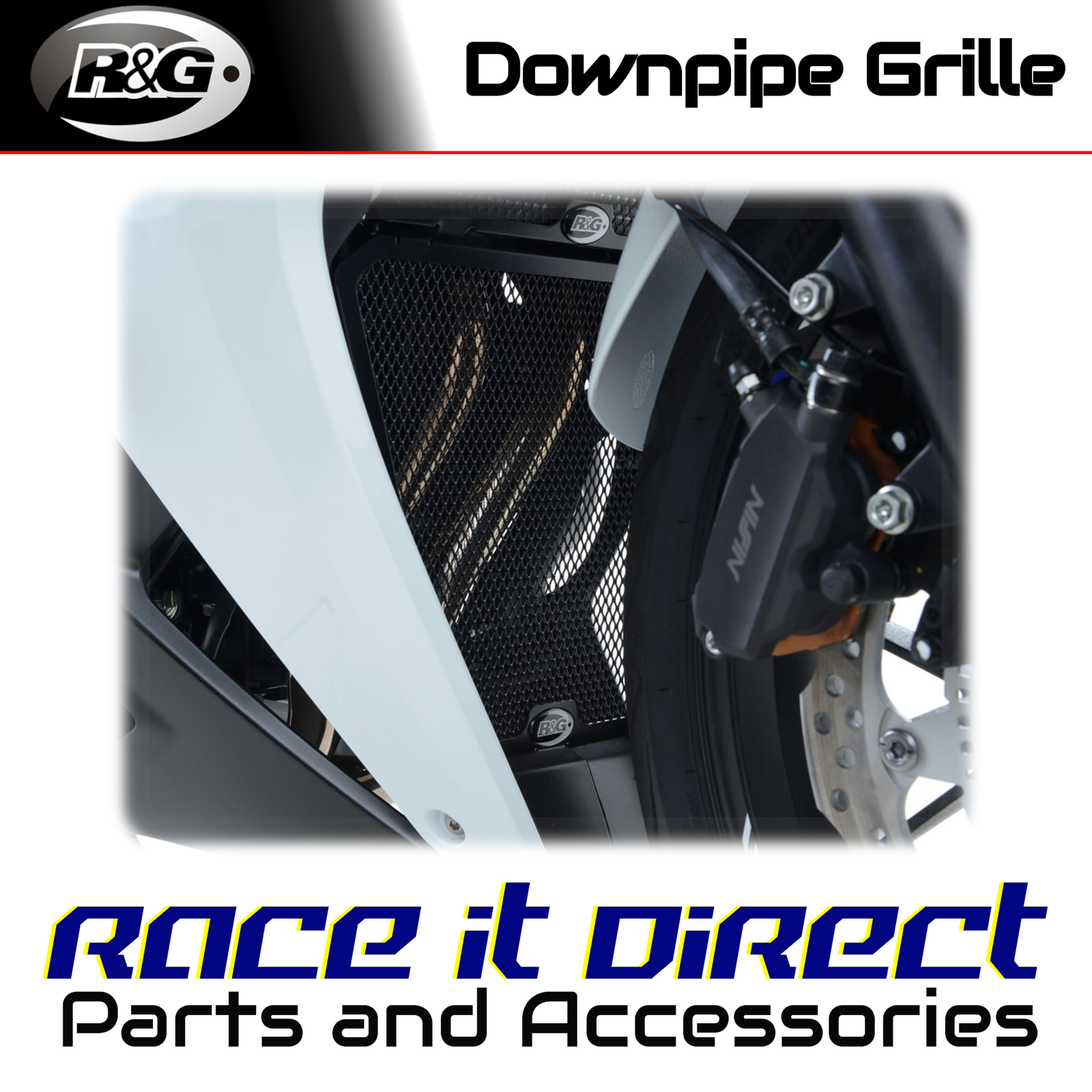 Downpipe Grille for Honda CBR500R 2016-2018 R&G