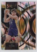 2024 Panini Select WNBA Premier Level Silver Flash Prizm Li Yueru #116 06y2