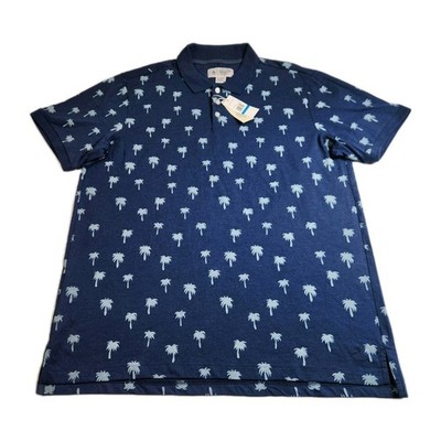 Original Penguin Polo Shirt Mens Size XL Blue Indigo Short Sleeve Adult New, NWT