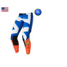 Fox Racing Mens 360 Motocross Dirt Bike Pant Orange/Blue 28 28821-592