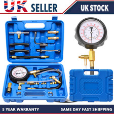 Universal Fuel Injection Gauge Pressure Tester Test Kit Car Car Tester Test