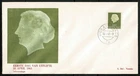 NETHERLANDS 1963 FDC Definitive issue Queen Juliana 24c green NVPH 622 SG05F