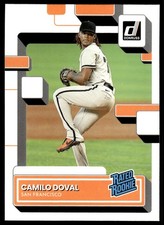 2022 Donruss Camilo Doval Rookie San Francisco Giants #72