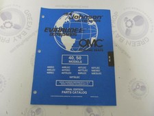 439301 OMC Evinrude Johnson 40-50 HP Outboard Parts Catalog 1998