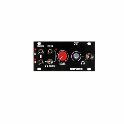 Befaco Out 1HE Stereo Ausgangsmodul mit Queue & Kopfhörer