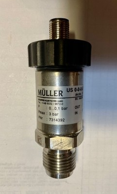 Drucksensor Müller 0...0,1 bar, max 3 bar, G 1/2''