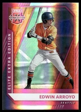 2021 Elite Extra Edition Pink #48 Edwin Arroyo - BB